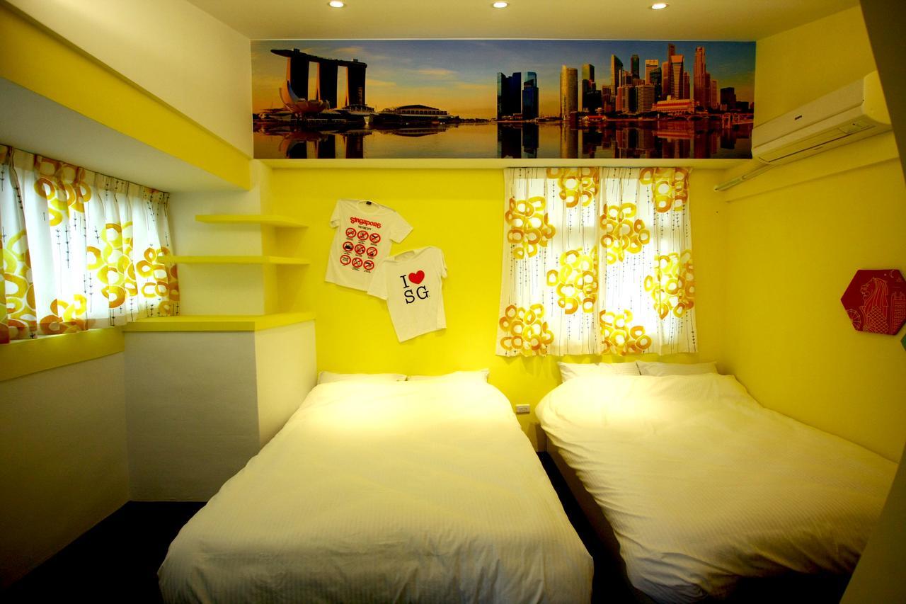 Color House Hostel Тайджун Стая снимка