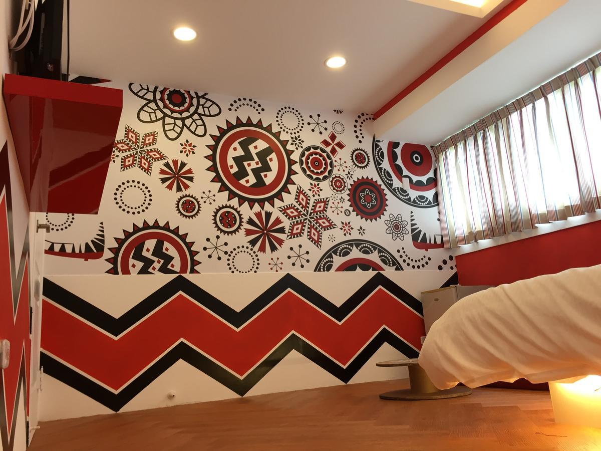Color House Hostel Тайджун Стая снимка